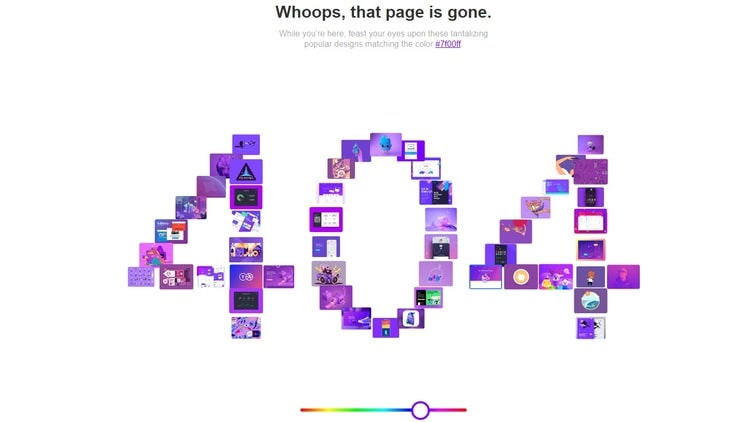 Ошибка 404 страницы