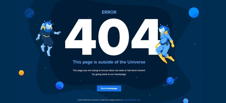 Ошибка 404 