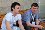 Лидеры партнерской сети UMI на отдыхе. Андрей Григорьев (Webprofy) и Алексей Самойлов (Кинетика)